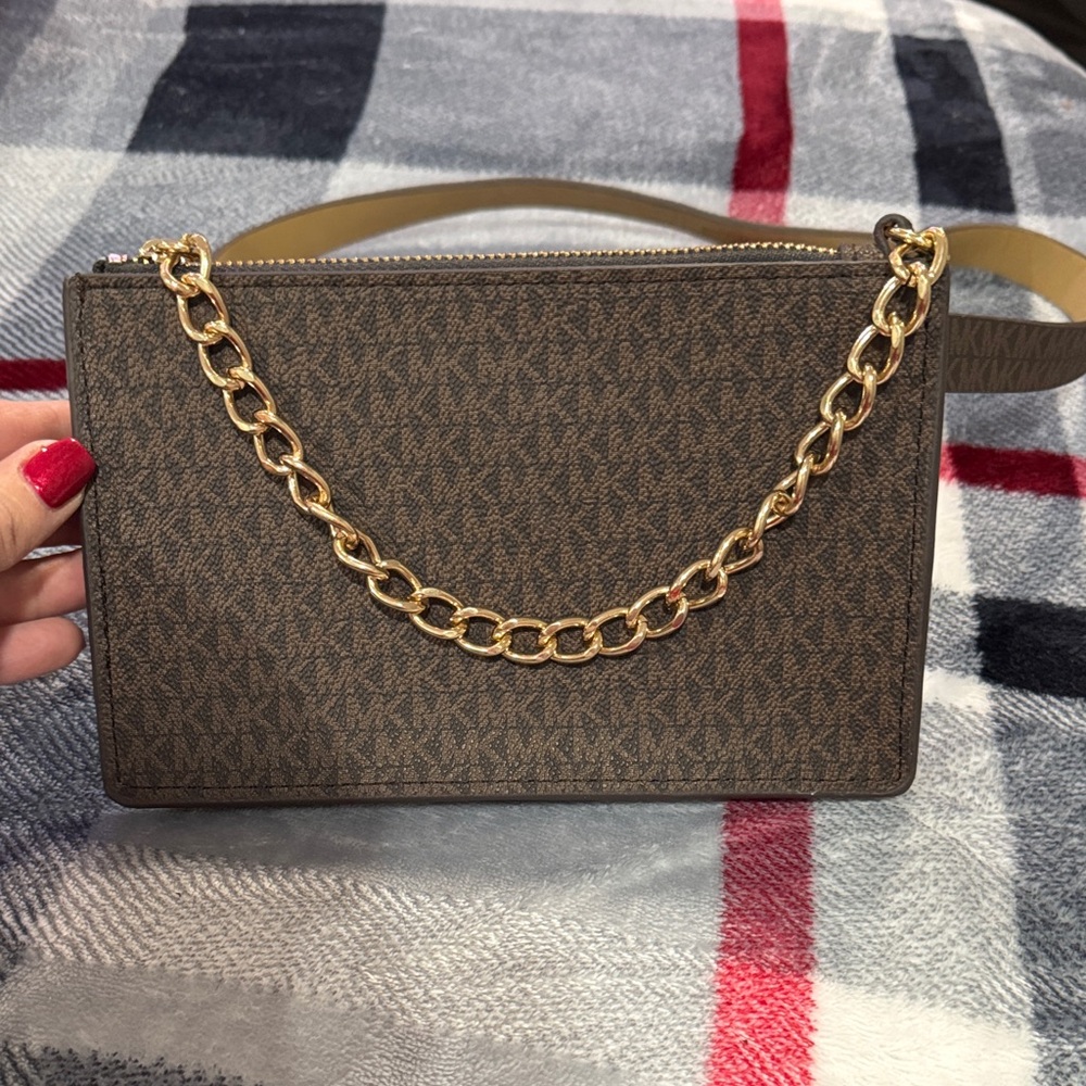 Michael Kors Tan Leather Belt